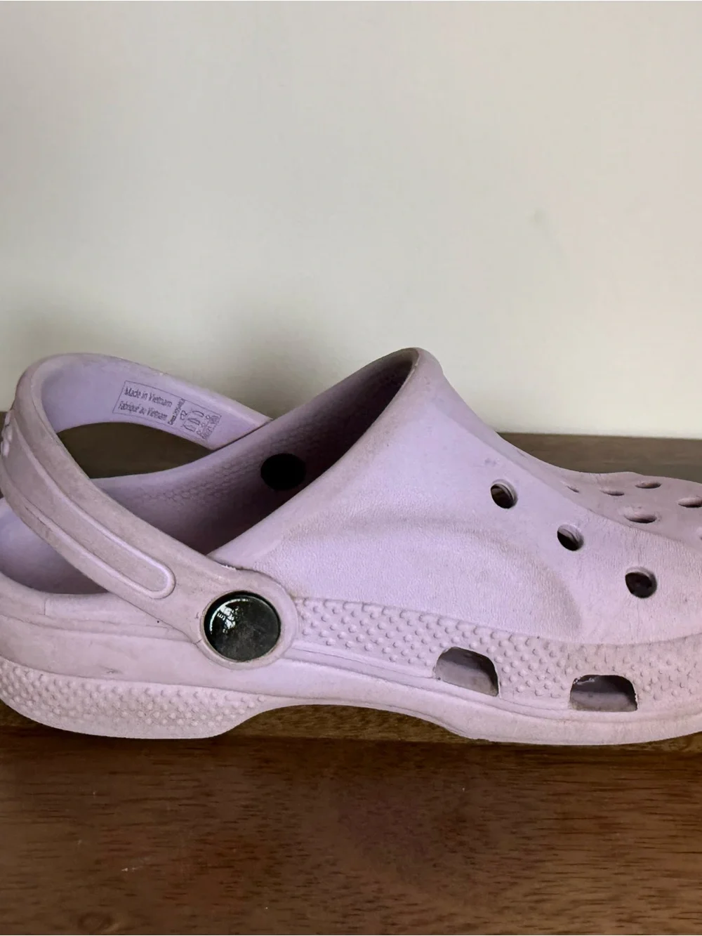 Crocs Classic Clogs Kids C12 Lavender Light Purple Slip On Shoes